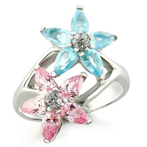 High-Polished 925 Sterling Silver Ring with AAA Grade CZ